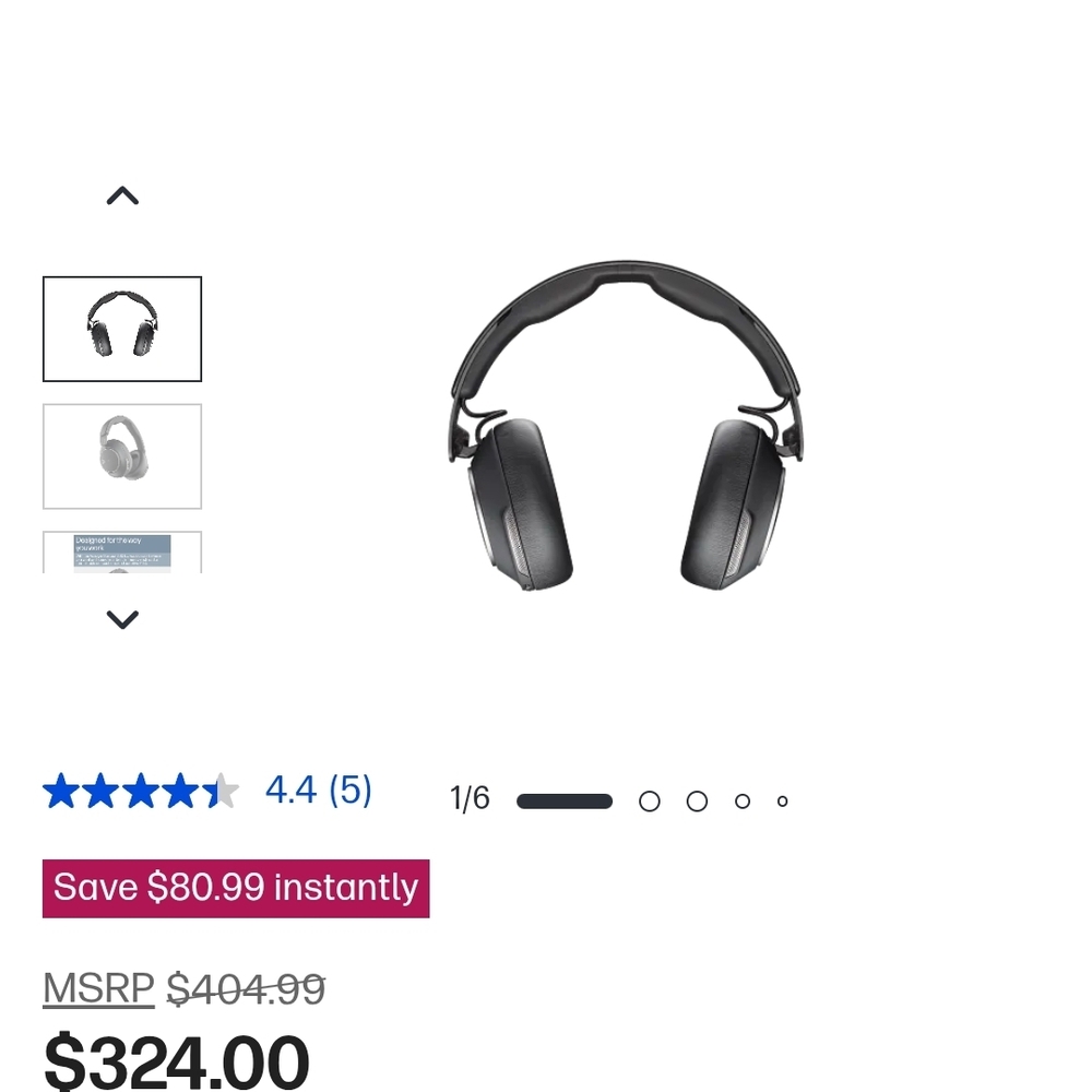 Ploy Voyager Surround 80 UC Headset